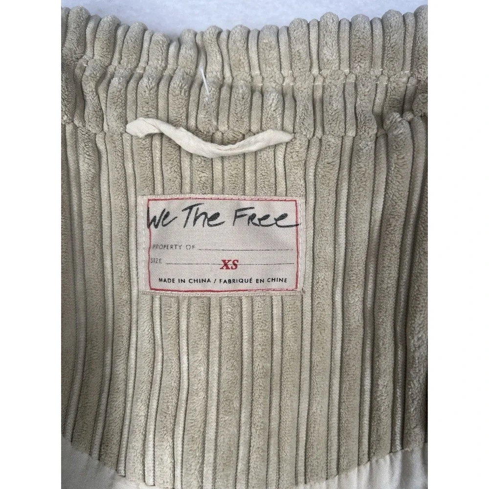 Free People Everly‎ Corduroy Oversized Long Blazer Jacket XS